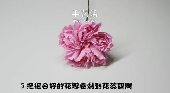 大卫奥斯汀玫瑰做法 美丽到极致的皱纹纸玫瑰