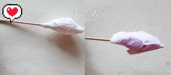 皱纹纸/旧包装纸做玫瑰花的方法 形态很逼真！