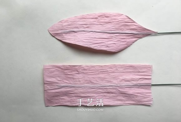 手工百合花制作方法 简单纸百合花的折法图解
