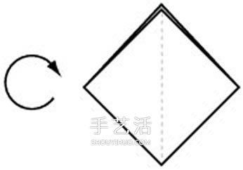 简单百合花的折法图解 幼儿折纸百合的教程