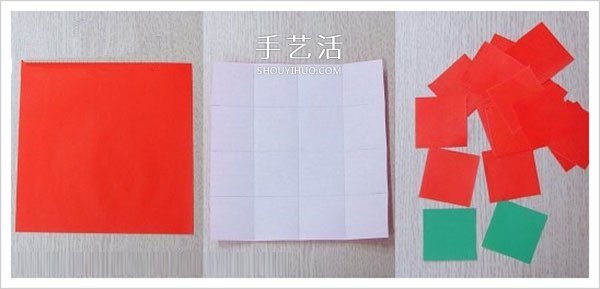 很简单康乃馨折纸步骤 儿童手工康乃馨折法