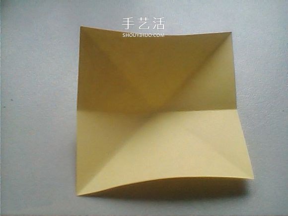 婚礼上的用花 立体百合的折纸方法图解过程