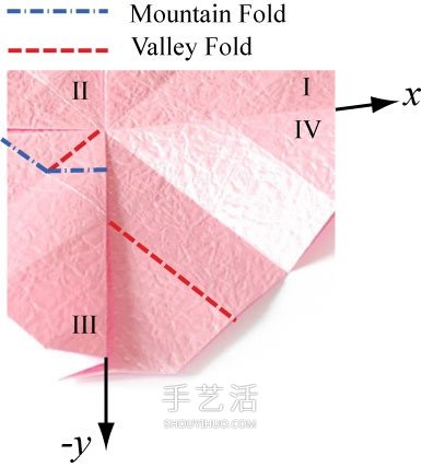 好看纸玫瑰的详细叠法 手工玫瑰花怎么折图解