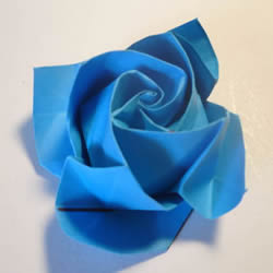 手工玫瑰花怎么叠图解 玫瑰花折叠方法教程