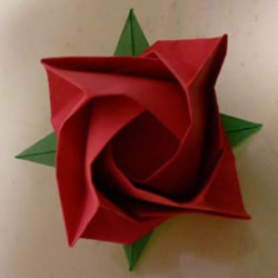 LS玫瑰花的折法图解 手工怎么折LS玫瑰步骤