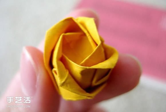 复杂玫瑰花的折法图解 玫瑰花折叠方法步骤