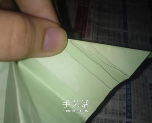 美丽又复杂玫瑰花折纸 NS玫瑰折纸实拍图解