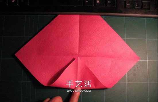 GG玫瑰花的折法图解 漂亮又详细玫瑰花折纸