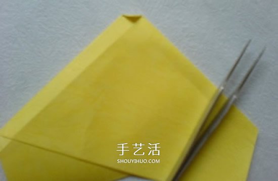 详细PT玫瑰的折法图解 手工PT玫瑰折纸教程