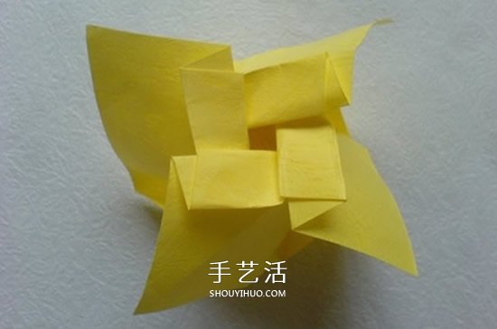 详细PT玫瑰的折法图解 手工PT玫瑰折纸教程