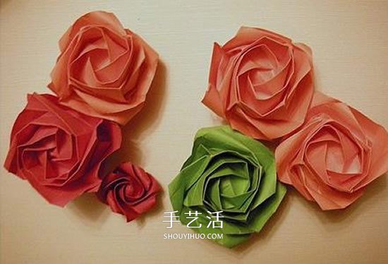 新川崎玫瑰的详细折法 怎么折新川崎玫瑰教程