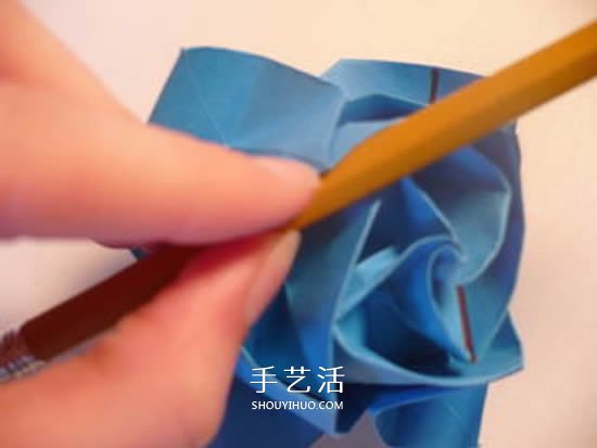 手工玫瑰花怎么叠图解 玫瑰花折叠方法教程