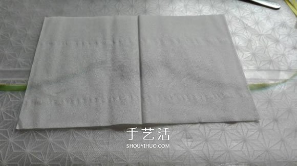 一张餐巾纸折玫瑰花 只需几分钟就可以搞定