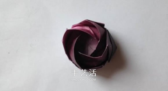 川崎玫瑰的经典折法图解 怎么折川崎玫瑰花教程