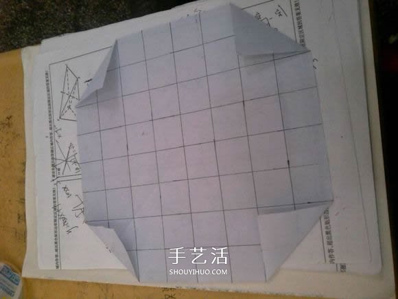 罗斯巴德玫瑰花的折法 折纸卷心福山的步骤图