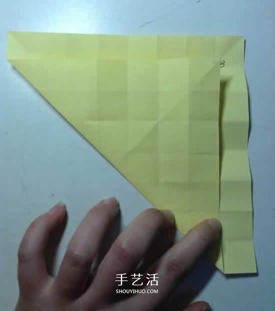 原创微微玫瑰的折法 详细折纸玫瑰花过程步骤