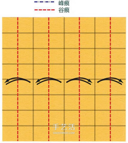 在川崎玫瑰上进行改造 美丽纸玫瑰花手工折法