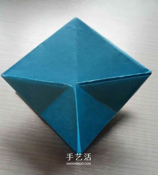 简单又漂亮玫瑰花的折纸方法图解步骤