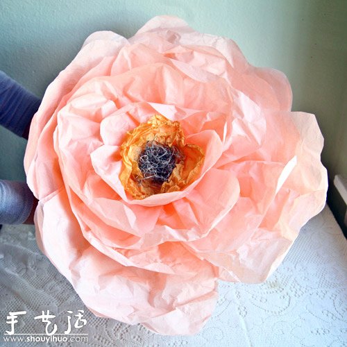 DIY巨型纸花图解教程