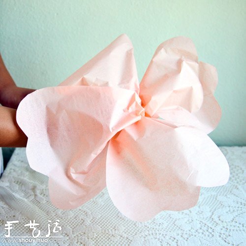 DIY巨型纸花图解教程