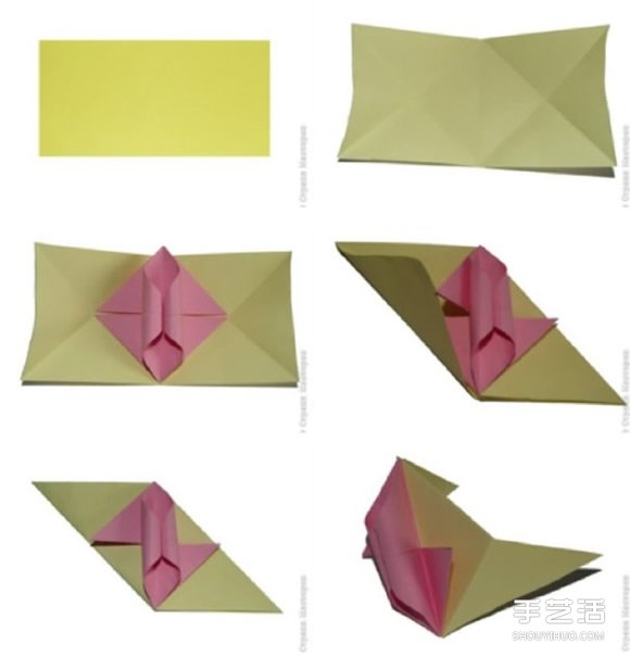 手工纸花球的折法图解 折纸花球的做法教程