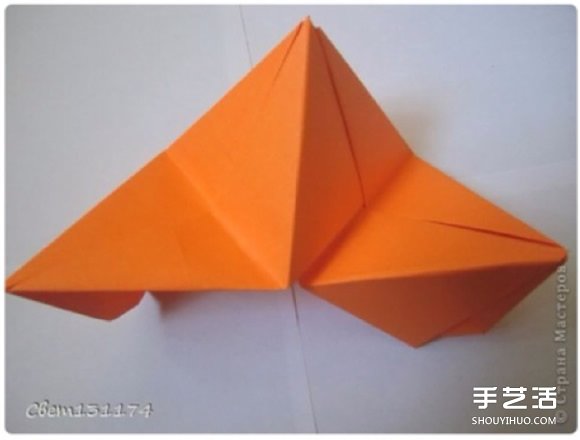 手工立体花球折纸图解 俄罗斯花球的折法步骤