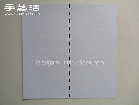 两张纸折纸四叶草 四叶草的折法图解教程