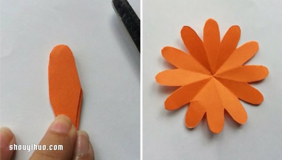 纸花的做法图解 简单手工纸花制作方法步骤