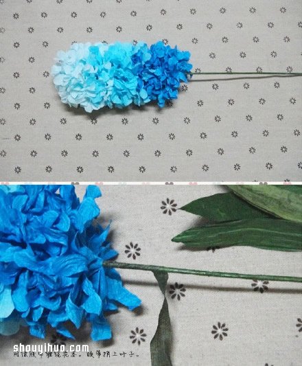 渐变色花束制作教程 纸巾制作花束的方法图解