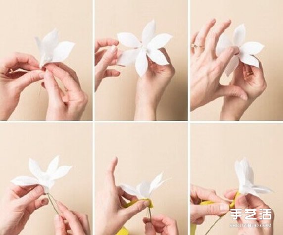 水仙花的折法图解 折纸水仙花制作方法教程
