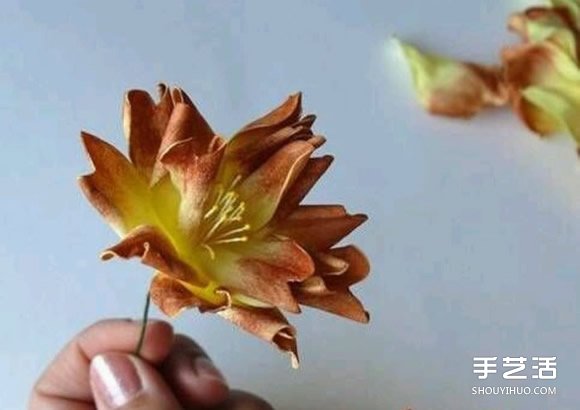 如何用海绵纸做花 海绵纸制作花朵的详细步骤