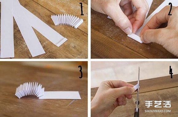 立体小花制作方法 简单手工立体纸花的做法