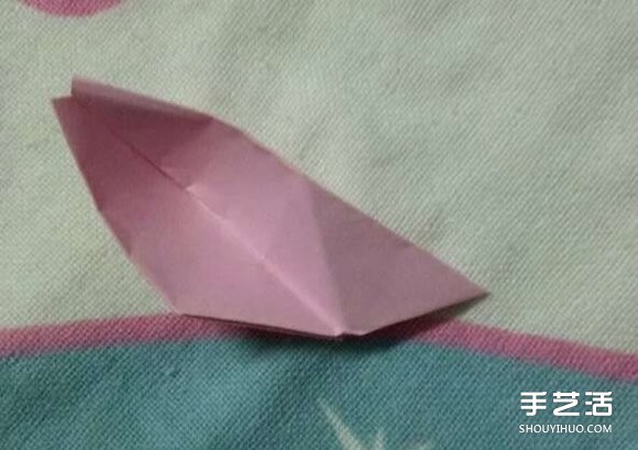 五个花瓣樱花的折法 纸樱花怎么折图解教程
