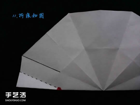 三种八瓣花折纸方法图解 八瓣花的折法步骤图