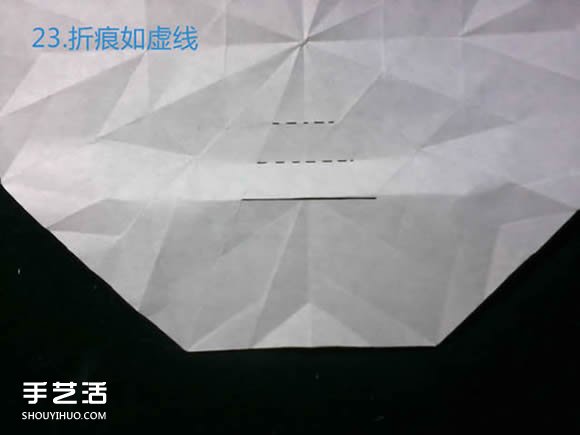 三种八瓣花折纸方法图解 八瓣花的折法步骤图