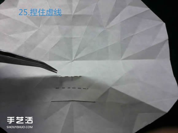 三种八瓣花折纸方法图解 八瓣花的折法步骤图