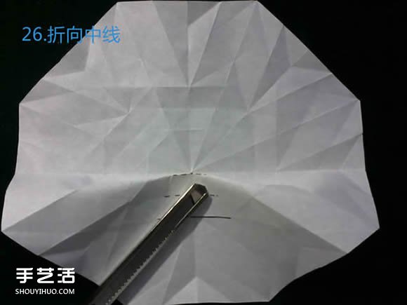 三种八瓣花折纸方法图解 八瓣花的折法步骤图