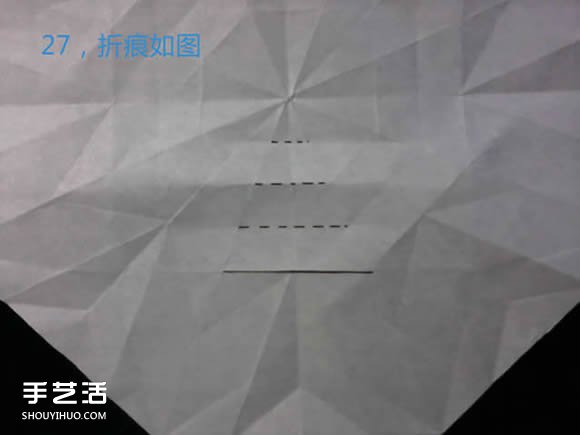 三种八瓣花折纸方法图解 八瓣花的折法步骤图