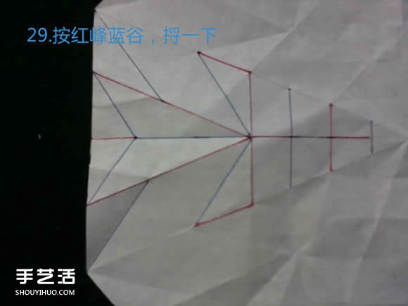 三种八瓣花折纸方法图解 八瓣花的折法步骤图