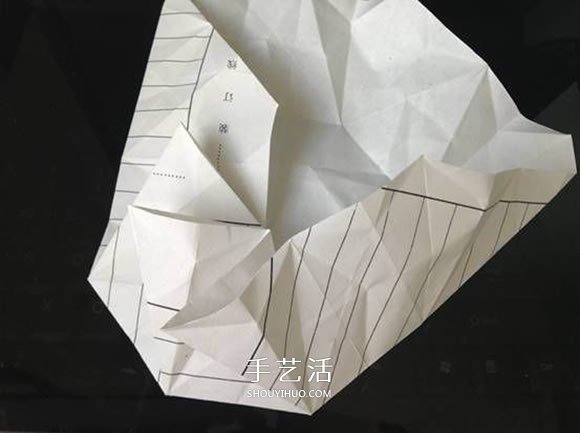 君子兰的折法图解步骤 折纸君子兰的方法教程