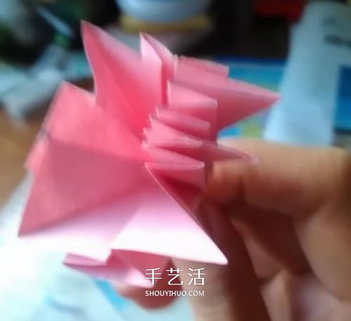牵牛花的折纸步骤图解 怎么折喇叭花的教程
