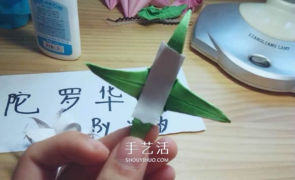 曼陀罗华的折法图解 手工怎么折白色彼岸花