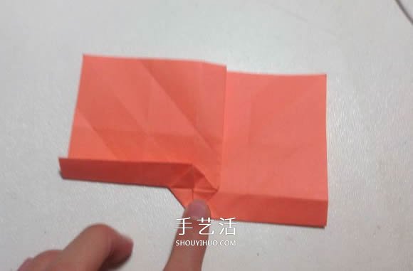 怎么折纸月季花的方法 手工月季花的折法图解