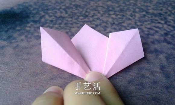 肯定学得会！超简单五瓣樱花的折纸方法步骤