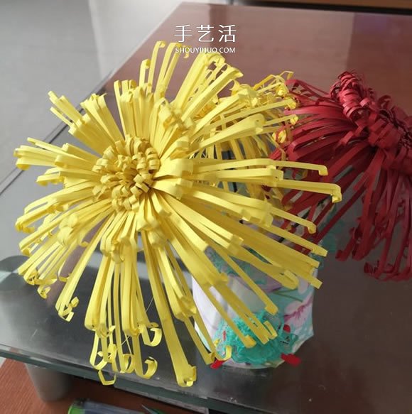 重阳节大菊花的制作方法 简单又美丽！