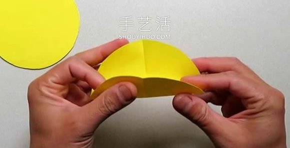 简单星花球的折纸制作方法图解教程