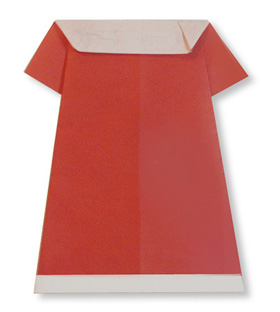 四款连衣裙手工折纸方法教程
