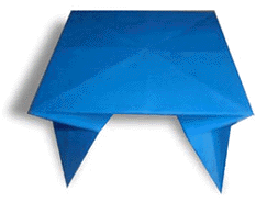 小桌子折纸方法