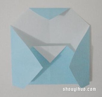 折纸猫头鹰的方法图解 手工猫头鹰折法教程
