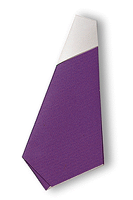 紫色茄子折纸方法